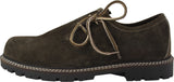 1224 Stockerpoint Suede Leather  Haferl Shoe  Brown, Bison, Havanna and Peat antik with rubber sole - German Specialty Imports llc