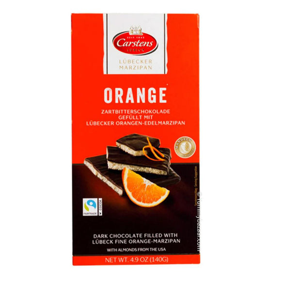 11533 Carstens Dark Chocolate Orange Marzipan Luebecker finest Selection