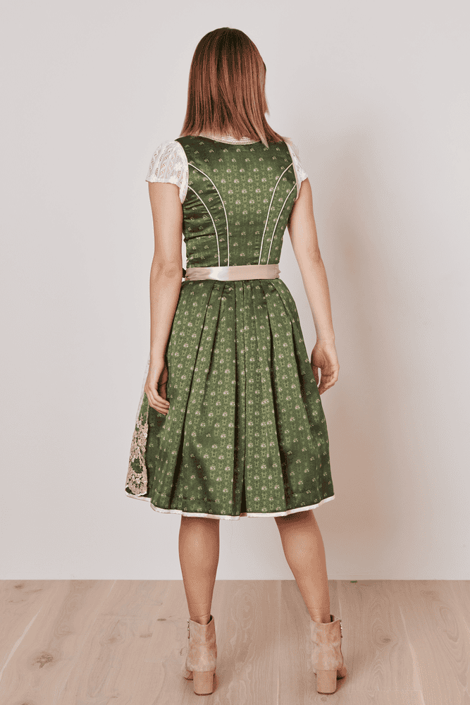 Krueger Dirndl Melike, dark green 50 cm skirt length – German Specialty  Imports llc