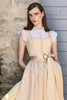 Festive Krueger Miralys Collection Dirndl  Yellow  60 cm or 23.622" and 27.559"or  70 cm