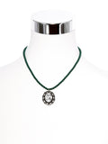 Luise Steiner Collier Anika-PK  Vintage Medallion Pearl Necklace 40 cm