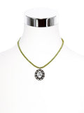 Luise Steiner Collier Anika-PK  Vintage Medallion Pearl Necklace 40 cm