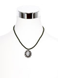 Luise Steiner Collier Anika-PK  Vintage Medallion Pearl Necklace 40 cm