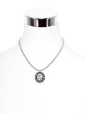 Luise Steiner Collier Anika-PK  Vintage Medallion Pearl Necklace 40 cm