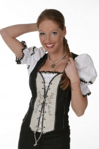 4552 Fuchs Trachten Mieder / Blouse  Top - German Specialty Imports llc