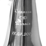 Nuernberger Bridal cup with engraved text 
