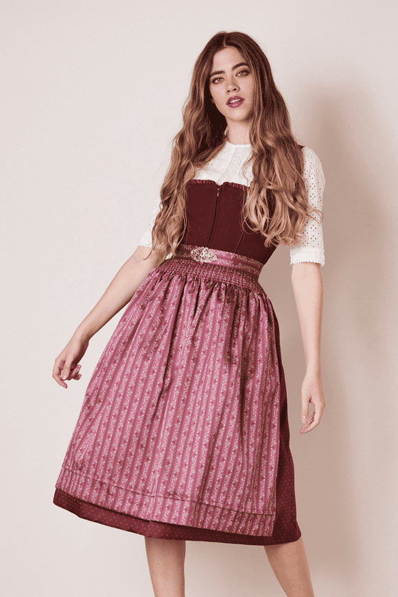 Verena 2 pc  Krueger Collection Dirndl  70 cm  Skirt length - German Specialty Imports llc