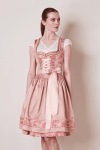 111546 -060  Krueger Collection Dirndl Rosmerta apricot  60 cm