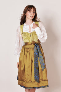 Festive Krueger ODILIA  Collection Dirndl skirt length  27.559"or  70 cm - German Specialty Imports llc