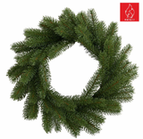 Deluxe fir wreath FR x 80 ZW on wire ring 40cm / Advent wreath