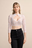 Julene  Krueger  Lace Dirndl Blouse - German Specialty Imports llc