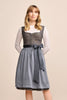 Kirsti  Krueger Madl Dirndl, skirt length 60 cm