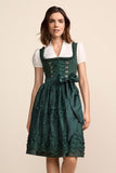 Danuta Krueger Collection Dirndl  60 cm Skirt length green
