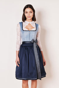 415568-6-0008 Krueger  Collection Dirndl DENA Blue 60