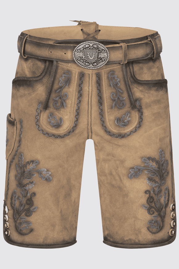 961165-000 Fabio  Krueger Leather pants with belt