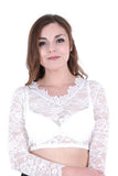 4178 Classy Fuchs Soft Lace Dirndl blouse