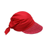 39045 Women  Hat  Straw hat visor with Cotton