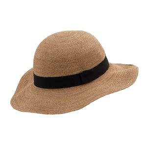 40106 Traditional Women  Raffia Stroh Hut/  Straw Hat by Faustmann - German Specialty Imports llc