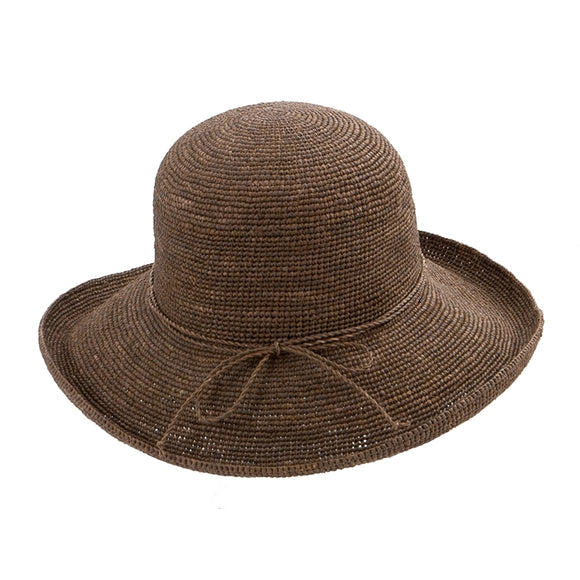 40107 Traditional Women  Raffia Stroh Hut/  Straw Hat by Faustmann - German Specialty Imports llc