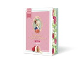 White Chocolate Raspberry German Reber Mozart / Constanze Mozart Kugel  5 pc  Gift Box