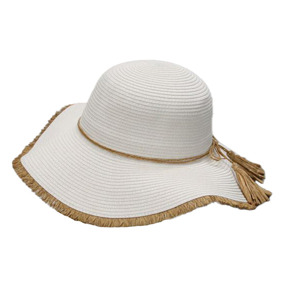 42629  Ladies Straw Hat 50 + UV Sun Protection - German Specialty Imports llc