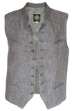 1918202 Baltes Linen Vest by Hammerschmid - German Specialty Imports llc