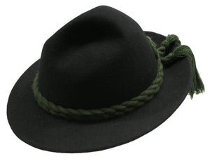 503 - A77L   Faustmann Alpine Wool Hat wide rim and details