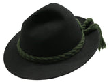 503 - A77L   Faustmann Alpine Wool Hat wide rim and details - German Specialty Imports llc