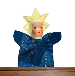 5056 For preorder only Sievers Hahn Star Hand carved Glove hand Puppet - German Specialty Imports llc