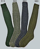 560 Nordpol Traditional Trachten Men Kniebundstrumpf Socks, Made in Germany
