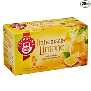 PO4008-10241 Teekanne Italian Limone Fruit Tea - German Specialty Imports llc