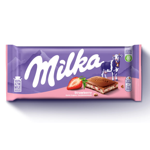 Milka Strawberry Chocolate