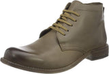 6077 Haferl Shoe Old Grey Nappa Leather  with Leather Sole