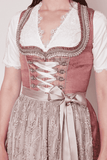 Paloma Beautiful 2  pc Traditional  Festive Krueger  Collection Dirndl with 85 cm/ 33.5" long skirt - German Specialty Imports llc