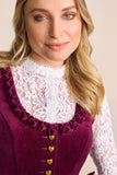 Ayana  Krueger Collection Dirndl 60 cm and 70 cm, color RED