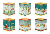 22235-12510 Animals  Tea Light Advent Calendar Card  with envelope