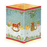 22235-12512 Gifts   Tea Light Advent Calendar Card  with envelope