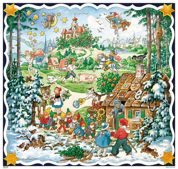 KORCH VERLAG 20318-10411 Advents Calendar Fairyland