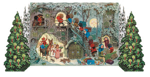 11523 Advent calendar "Dwarf's Christmas" Baumgarten, Fritz