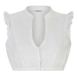 Melania Stockerpoint Dirndl Blouse 1/2 length sleeves - German Specialty Imports llc