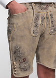 Beckert / Spieth & Wensky FC Bayern Muenchen Team Lederhosen  Plankenstein-B high quality Wild Goat  / samina leather pants - German Specialty Imports llc