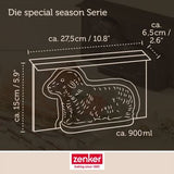 Zenker Easter lamb 3D baking mold  900 ml