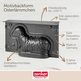 Zenker Easter lamb 3D baking mold  700 ml