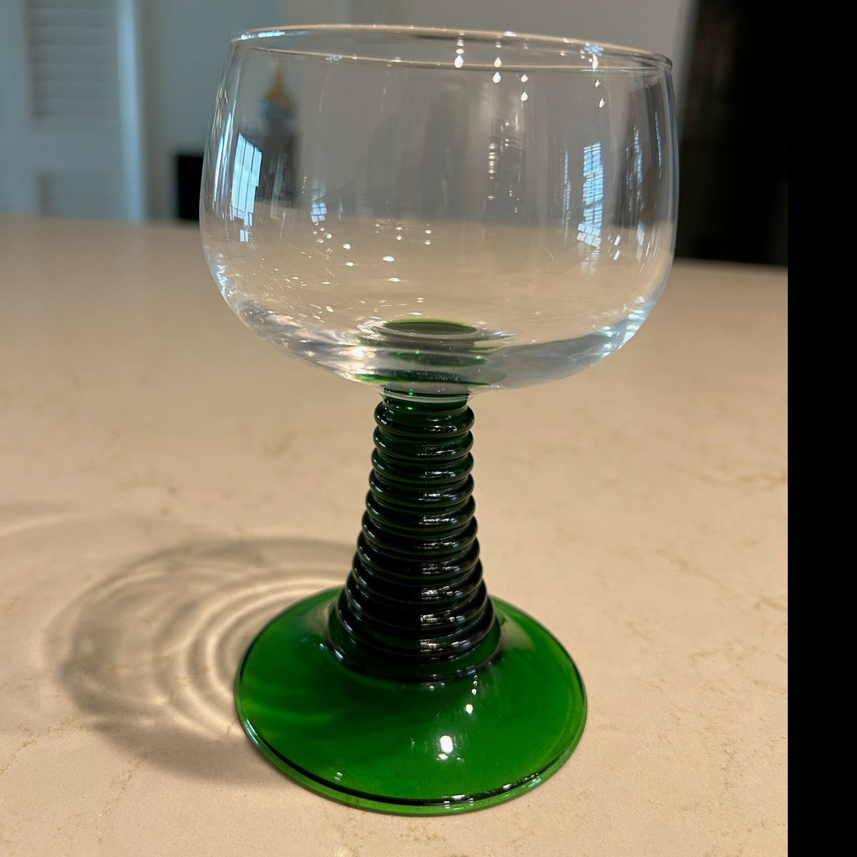 Green Stem ROEMER Wine Glass German Specialty Imports llc