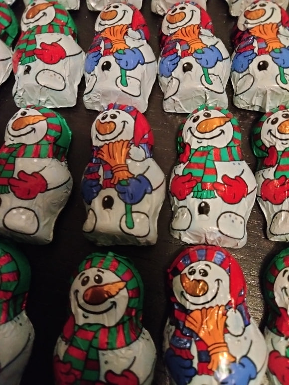 Chocolate Figurine Happy Snowman - German Specialty Imports llc