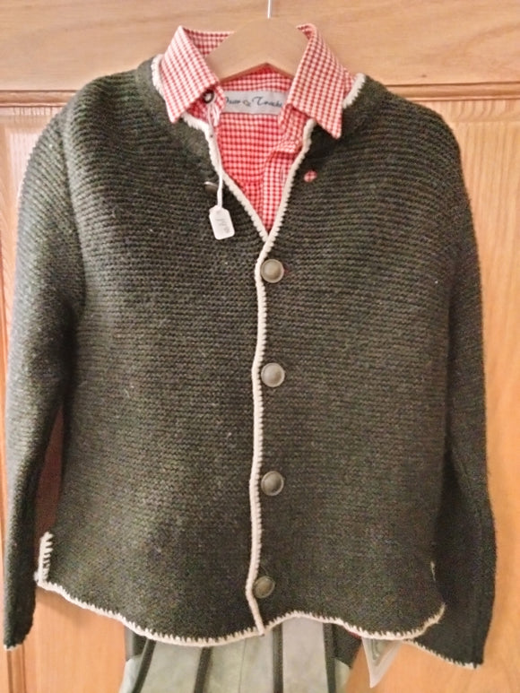 Stockerpoint Children Traditional knitted Wool Jacket Alex - German Specialty Imports llc