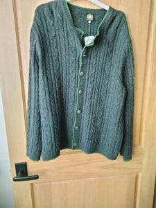 Hammerschmid Martin Men knitted wool Trachten Jacket, size 62 One of a kind - German Specialty Imports llc