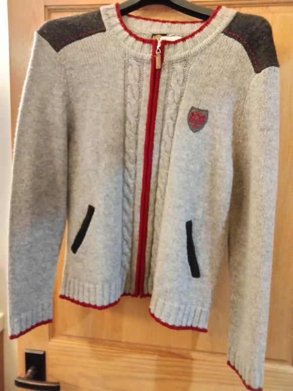 82107  Traditional Hammerschmid Ben Knitted Wool Jacket sized in men sizes