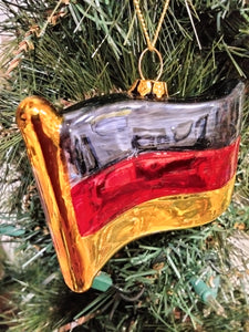 1095150 German Flag Ornament - German Specialty Imports llc