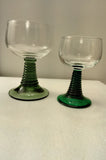 0.1 l Green Stem ROEMER Wine Glass, clear - German Specialty Imports llc